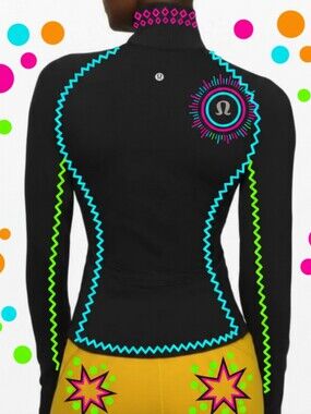 🍋 Lululemon Athletica Always Alert 1/2 Zip - Black - Size 2 - EUC 🖤🏃♀️
